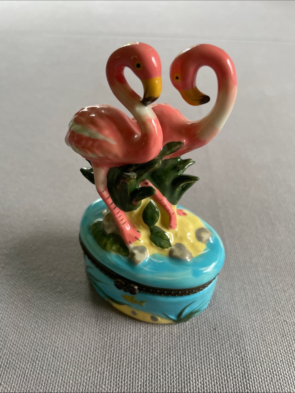 Flamingo Trinket Box